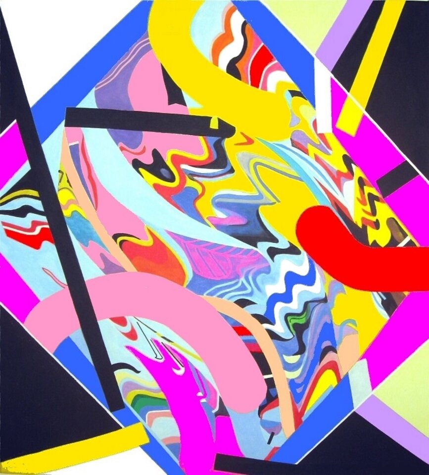 Einladung, Acryl auf Leinwand, Barron Holland
