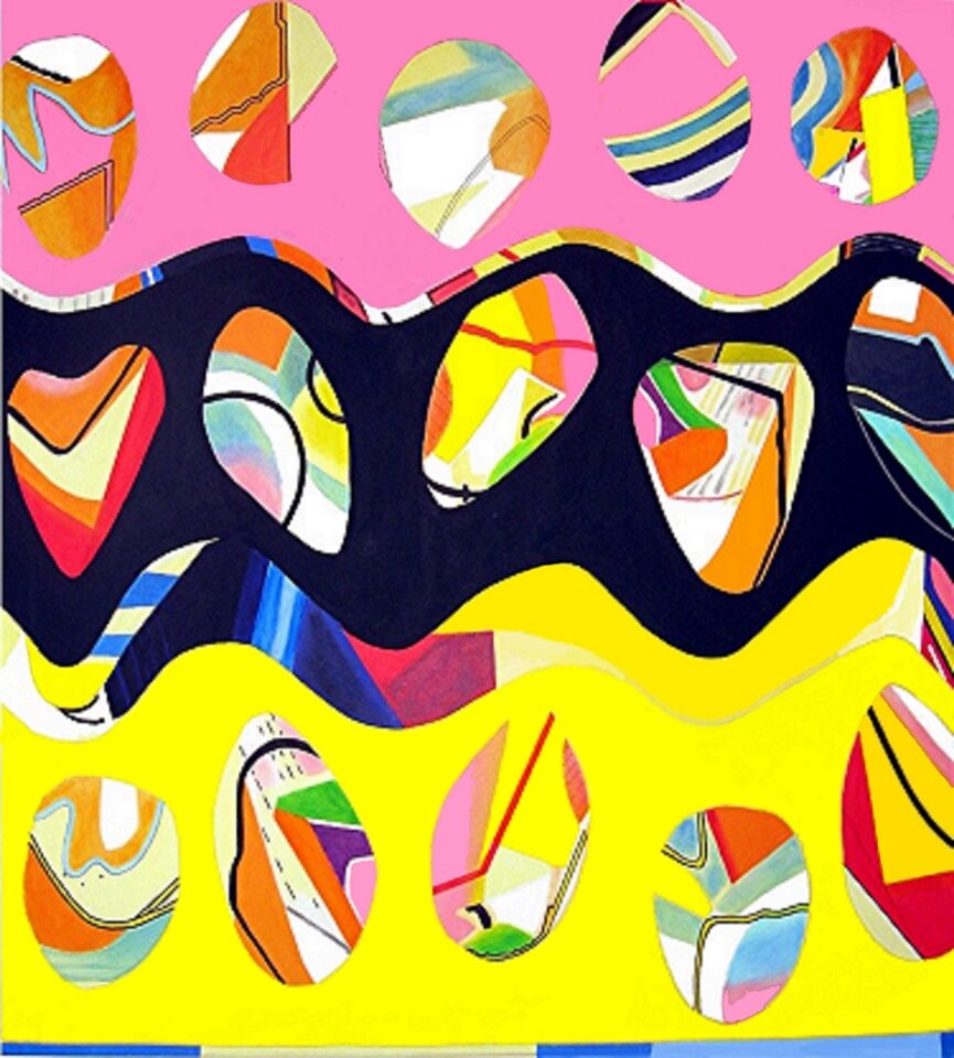 Spezialeffekte, Acryl auf Leinwand, Barron Holland