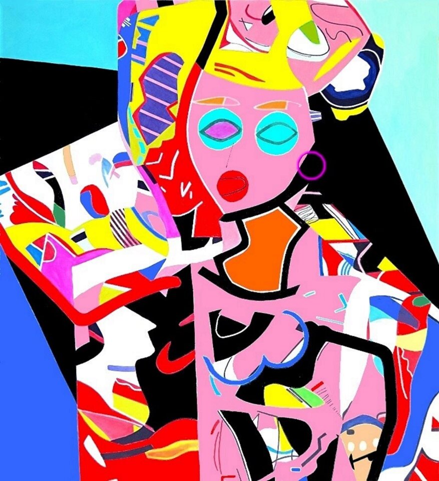 Salome, Acryl auf Leinwand, Barron Holland