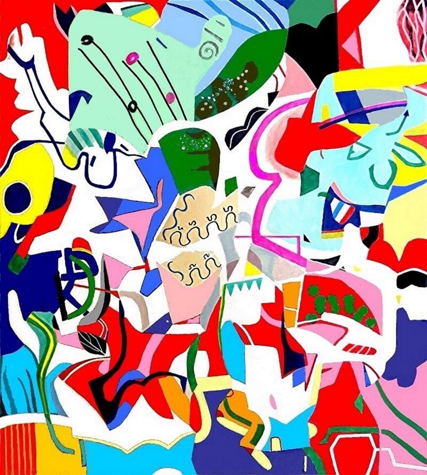 Frühlingsgefühle, Acryl auf Leinwand, Barron Holland