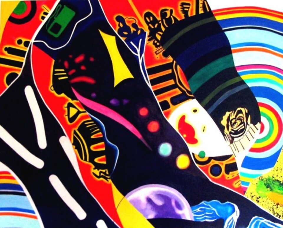 Pinocchios Traum, Acryl auf Leinwand, Barron Holland