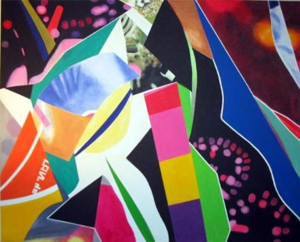 Spazierfahrt, Acryl auf Leinwand, Barron Holland