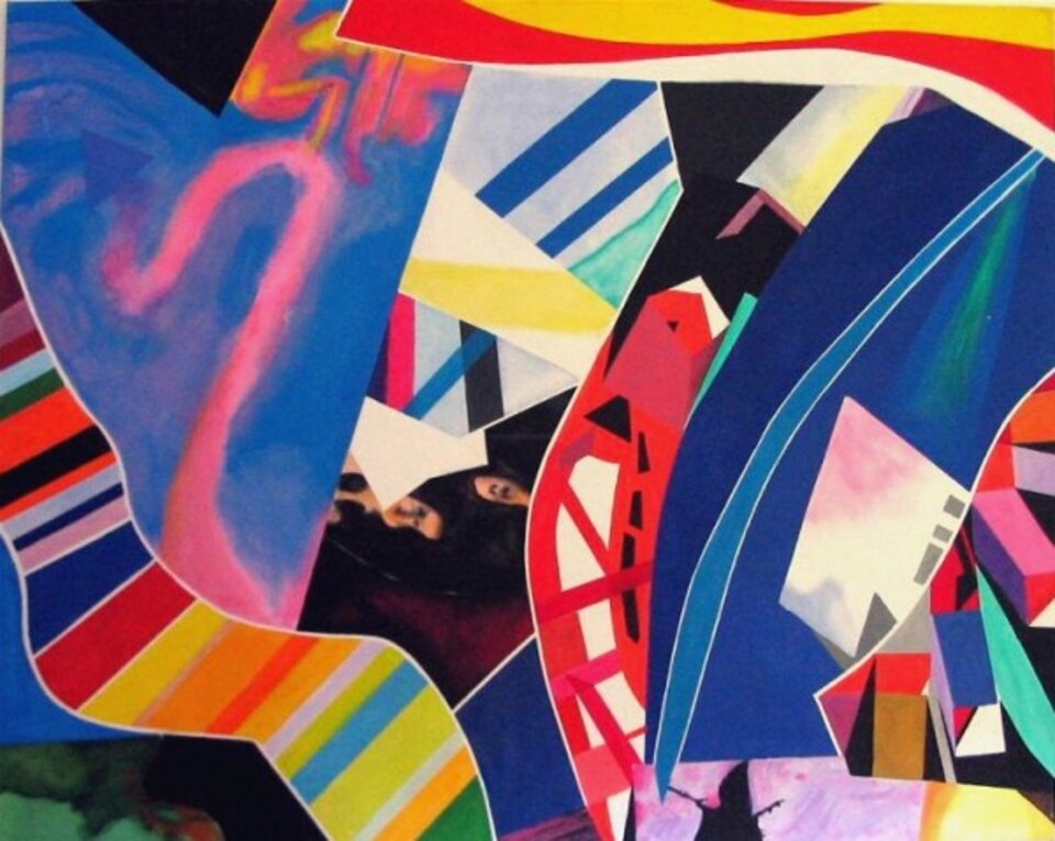 Zauberkunst 1, Acryl auf Leinwand, Barron Holland