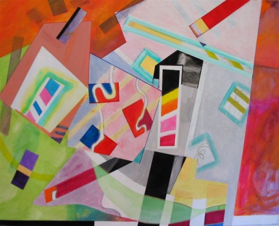 Flux III, Acryl auf Leinwand, Barron Holland