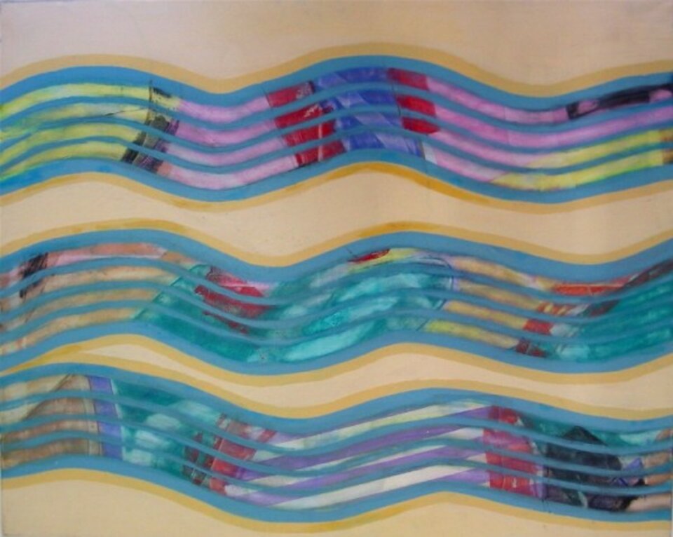 Noten II, Acryl auf Leinwand, Barron Holland