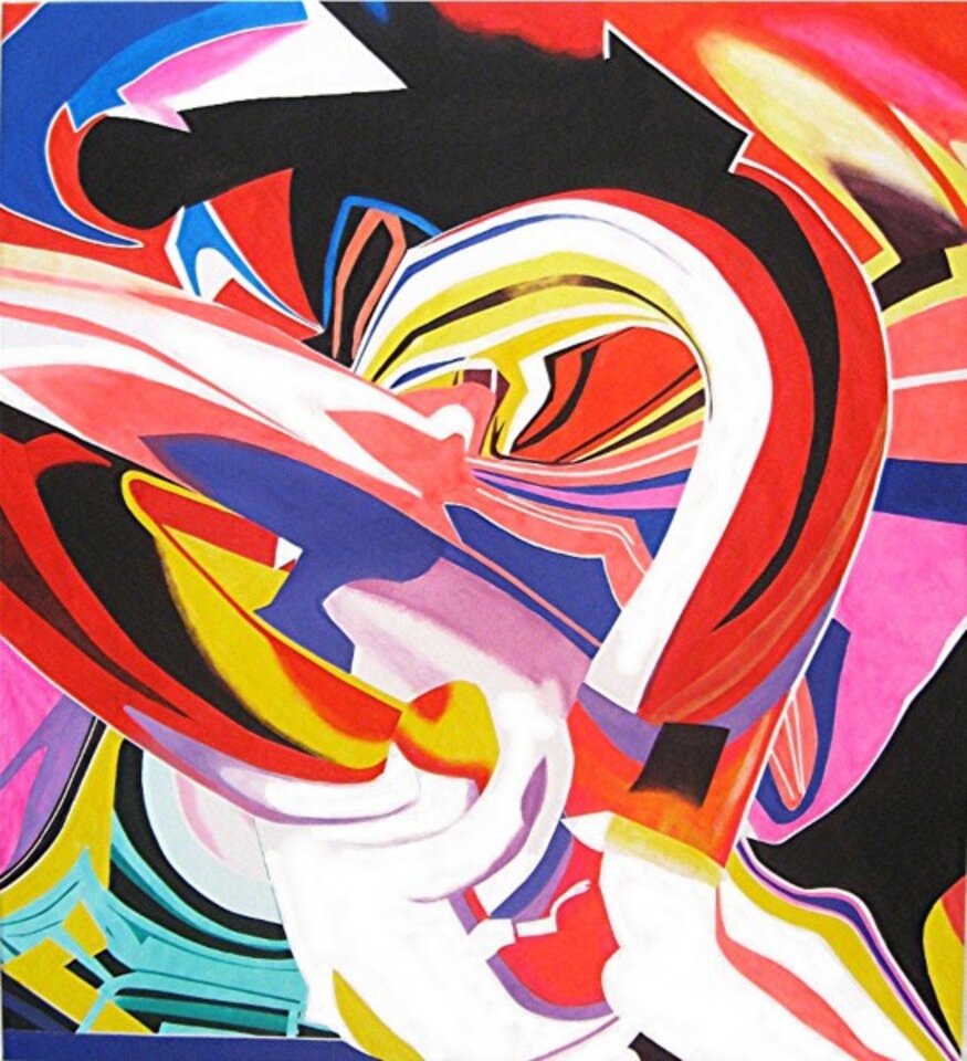 Bewegung, Acryl auf Leinwand, Barron Holland