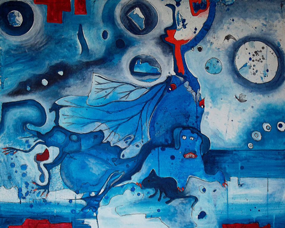 Dog Indigo, Michael Schmidt