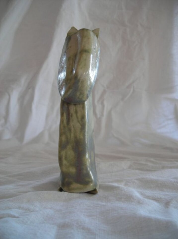 Cat, Skulptur aus Ton, Ulrike Held