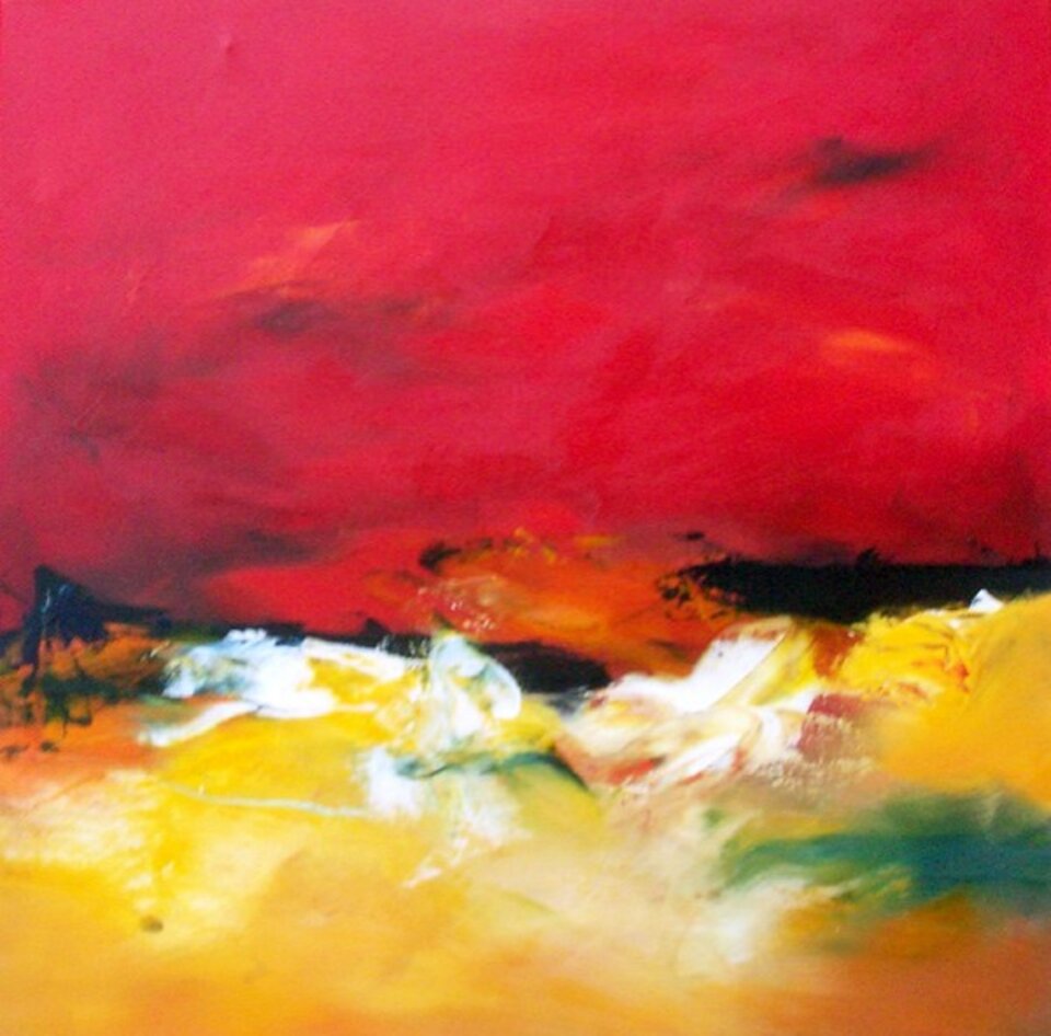 51, Acryl auf Leinwand, Renate B. Hofer