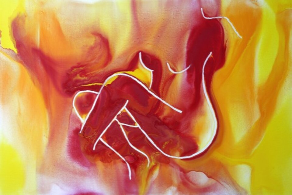 18, Acryl auf Leinwand, Renate B. Hofer
