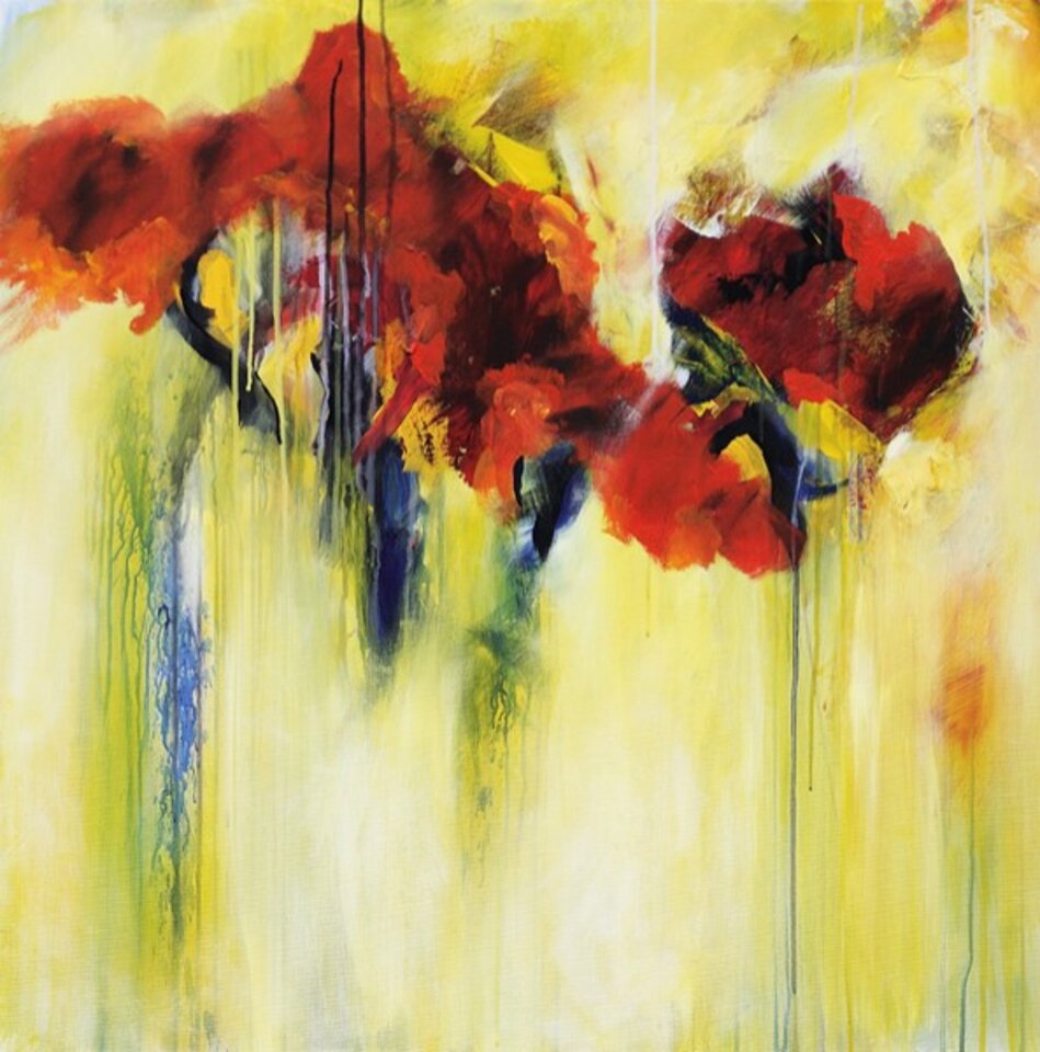 H 096, Acryl auf Leinwand, Renate B. Hofer