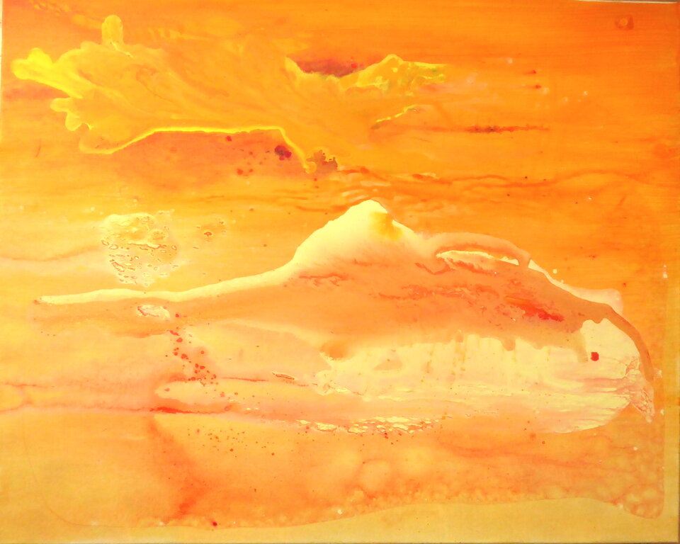 Farbe fließendwarm, Mechthild Schütz-Frericks