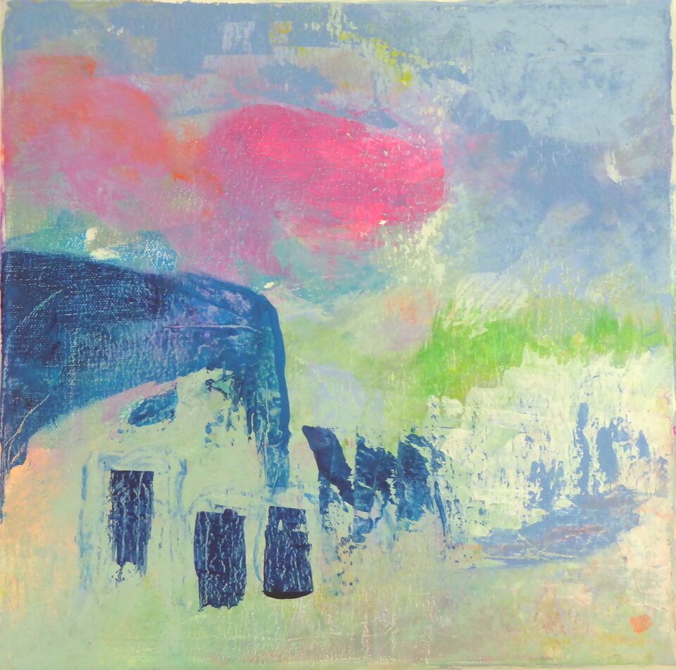 Landschaft gefunden II, Mechthild Schütz-Frericks