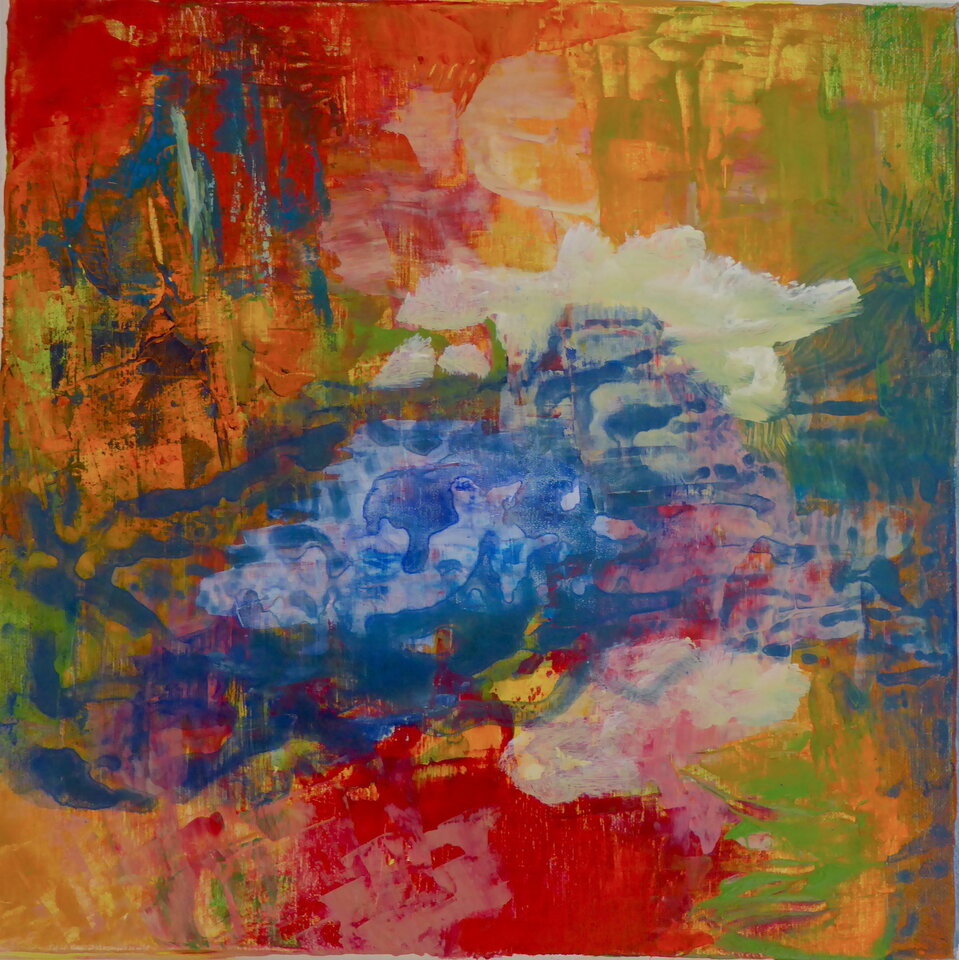 Farbe organisch II, Mechthild Schütz-Frericks