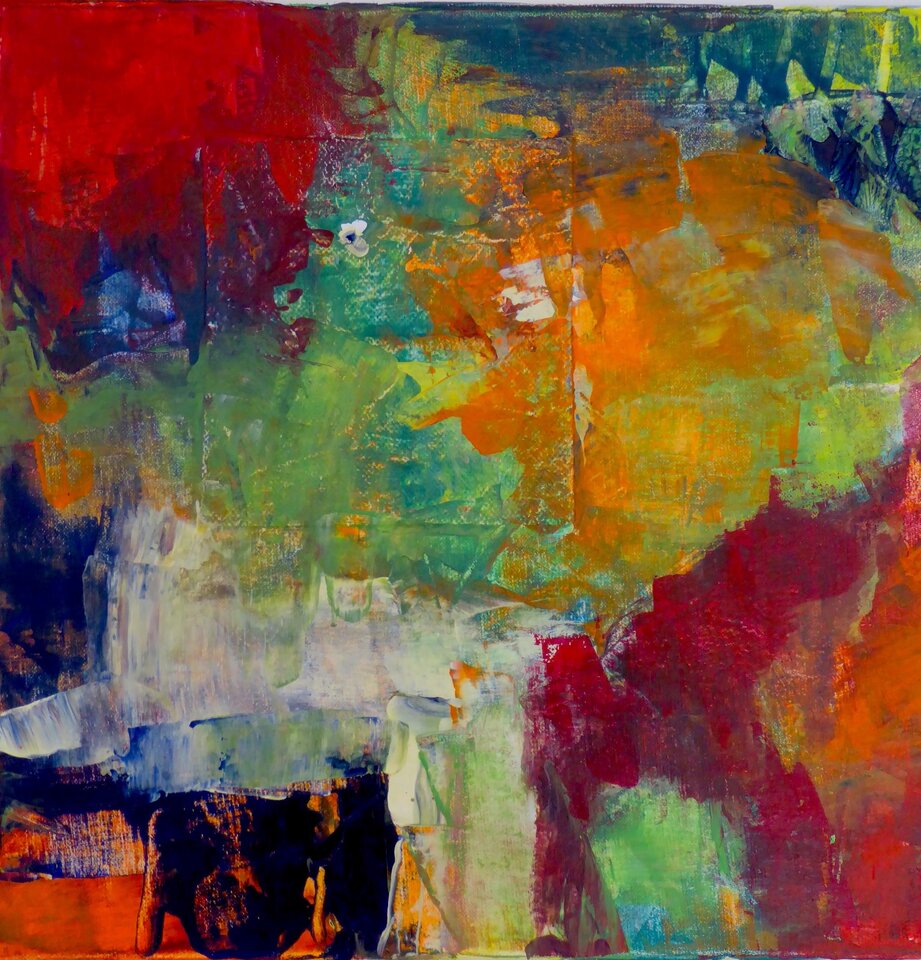 Farbe organisch I, Mechthild Schütz-Frericks