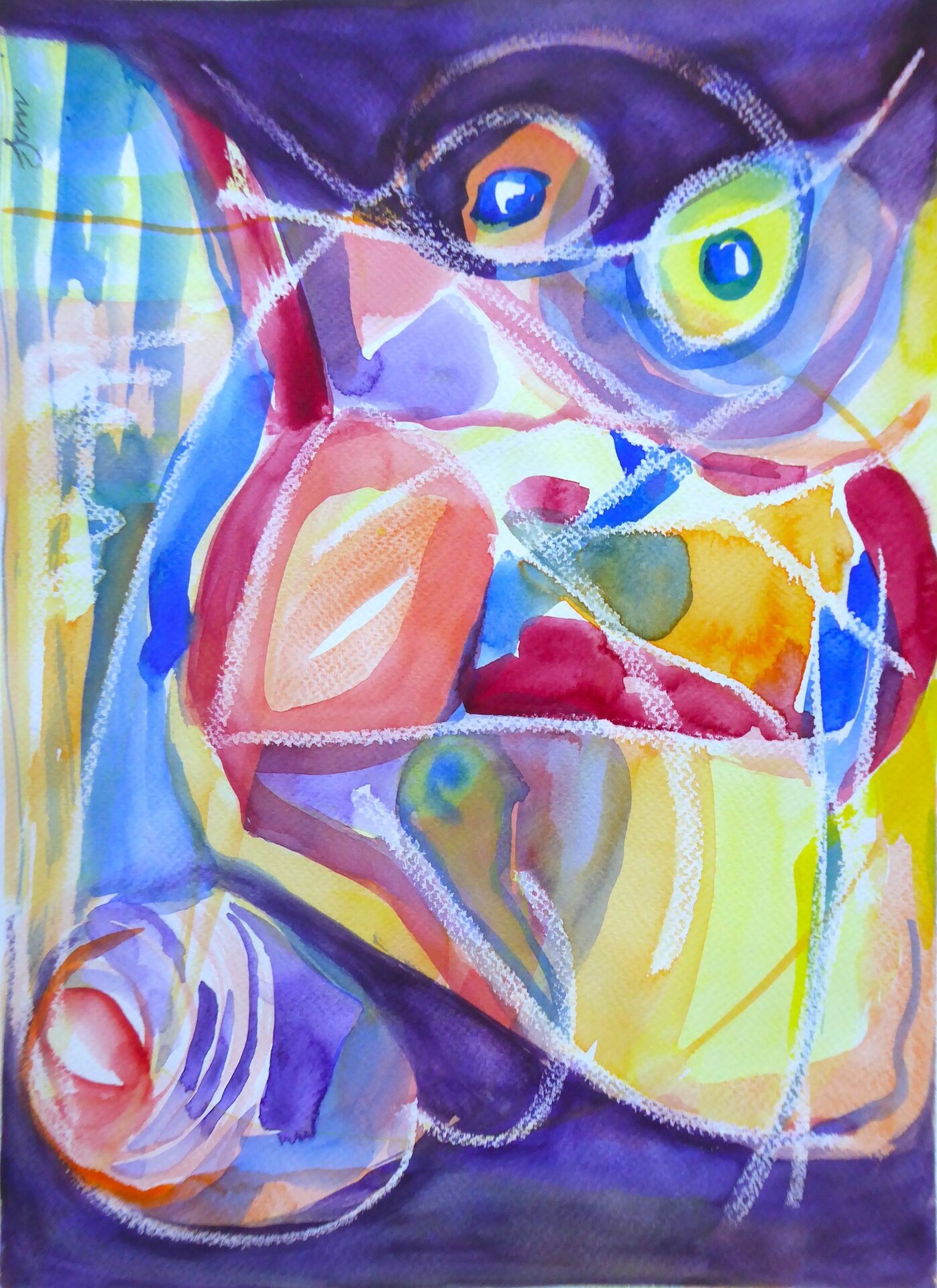 lechuza imaginario - Imaginäre Eule, Mechthild Schütz-Frericks