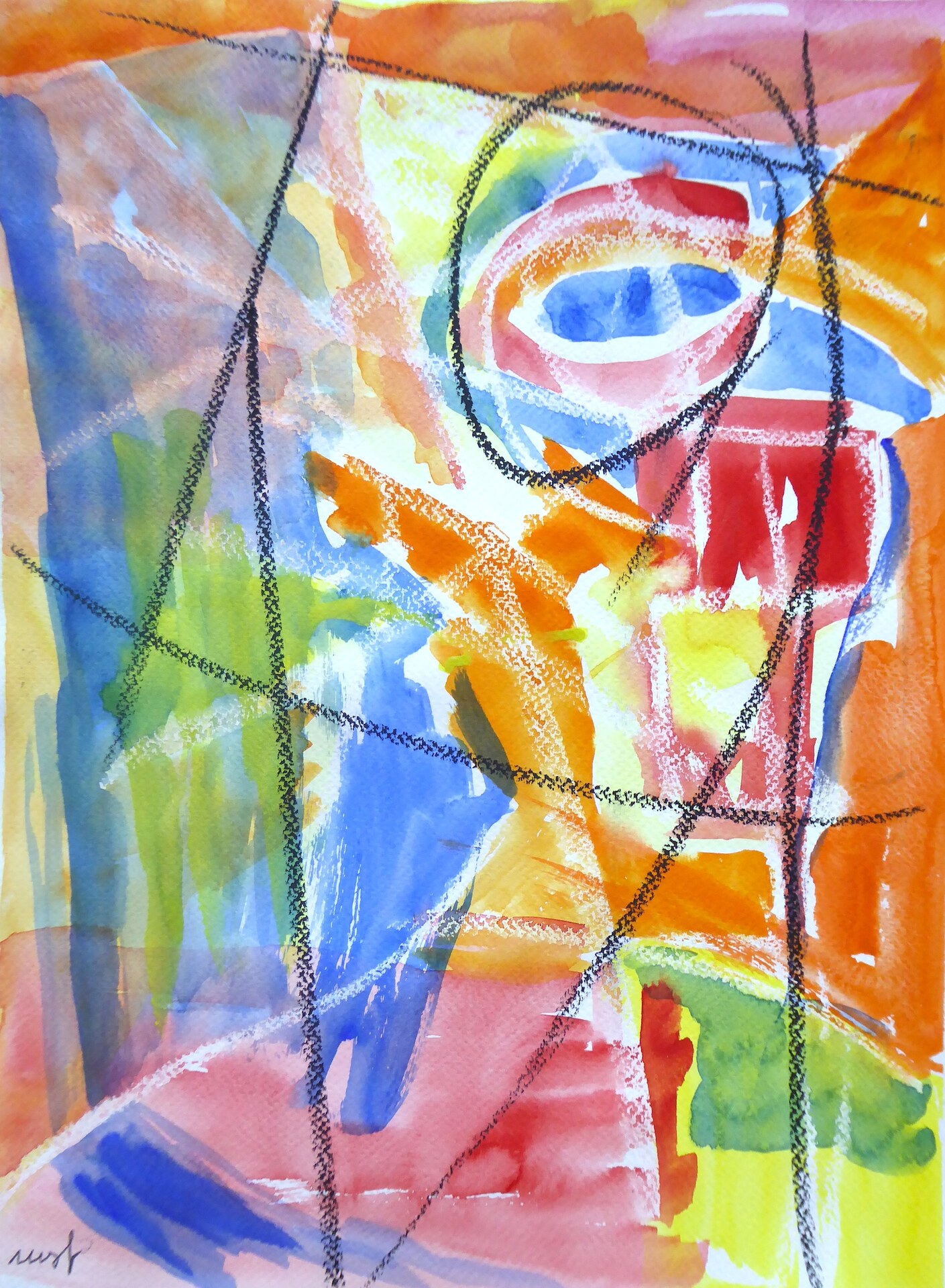 Farbe spielt verrückt - color est loco, Mechthild Schütz-Frericks