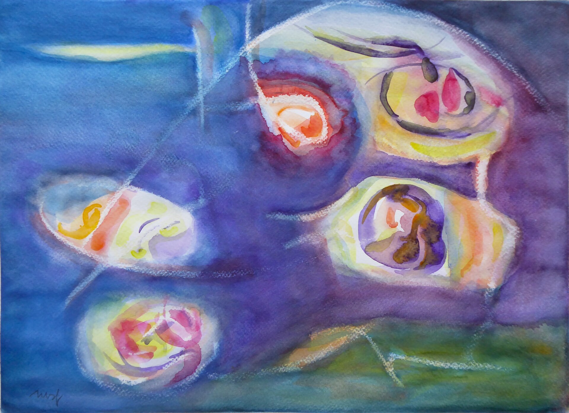 Fremdes Universum III  -  universo diferente III, Mechthild Schütz-Frericks