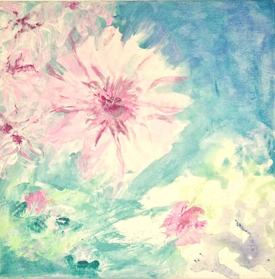 Flores de colores - Blumen aus Farbe , Mechthild Schütz-Frericks
