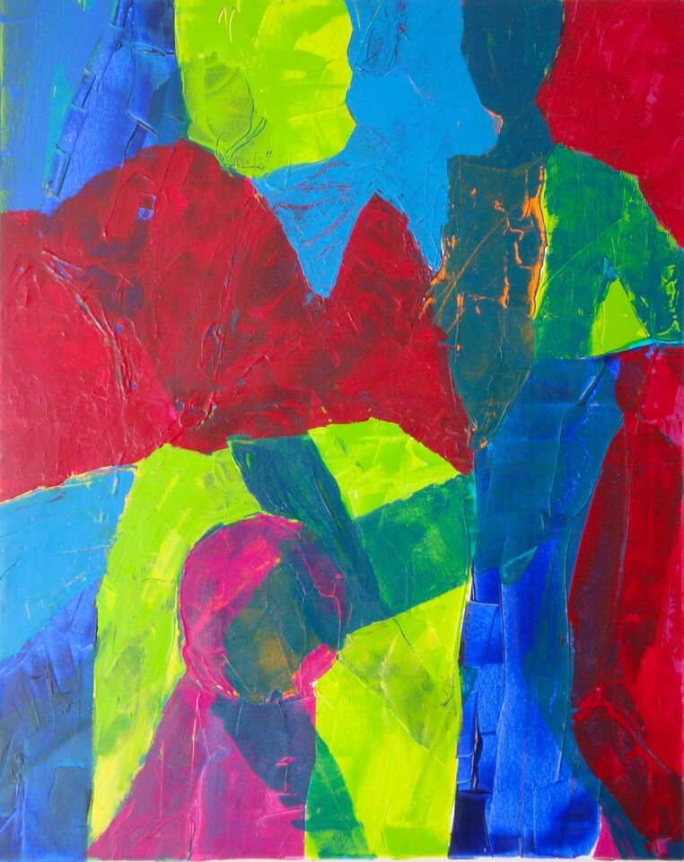 Figur - Grund, Mechthild Schütz-Frericks