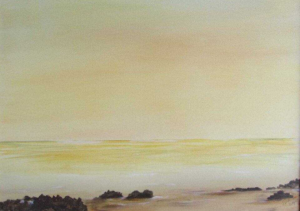 Matagolda, Acryl auf Leinwand, Sigrid Braun-Umbach