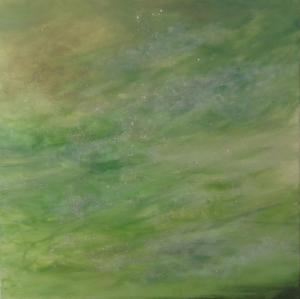 Alles fließt..., Acryl auf Leinwand, Sigrid Braun-Umbach