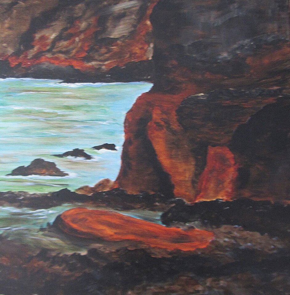 Bajamar, Acryl auf Leinwand, Sigrid Braun-Umbach