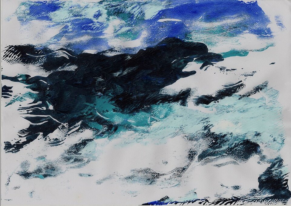 Meer-Meditation 1, Sigrid Braun-Umbach