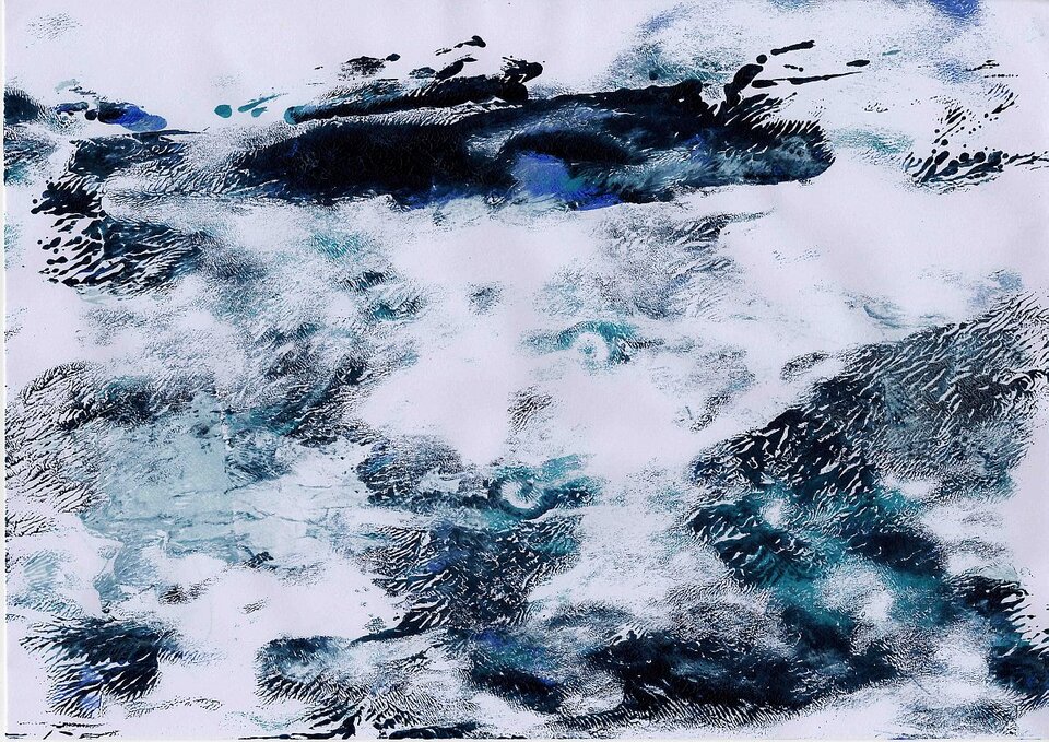Meer - Meditation 2, Sigrid Braun-Umbach