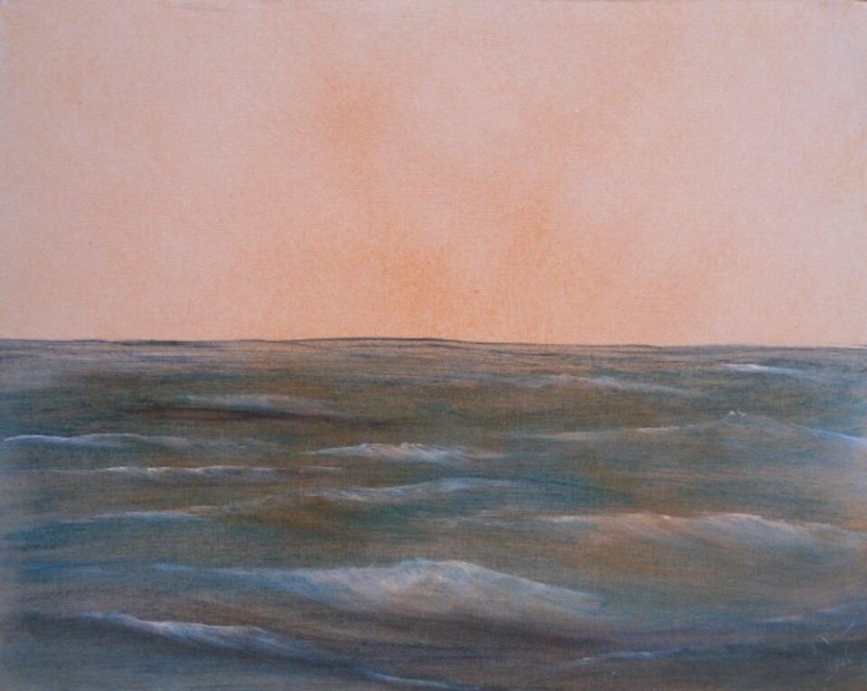 Ultima Luz, Acryl auf Leinwand, Sigrid Braun-Umbach