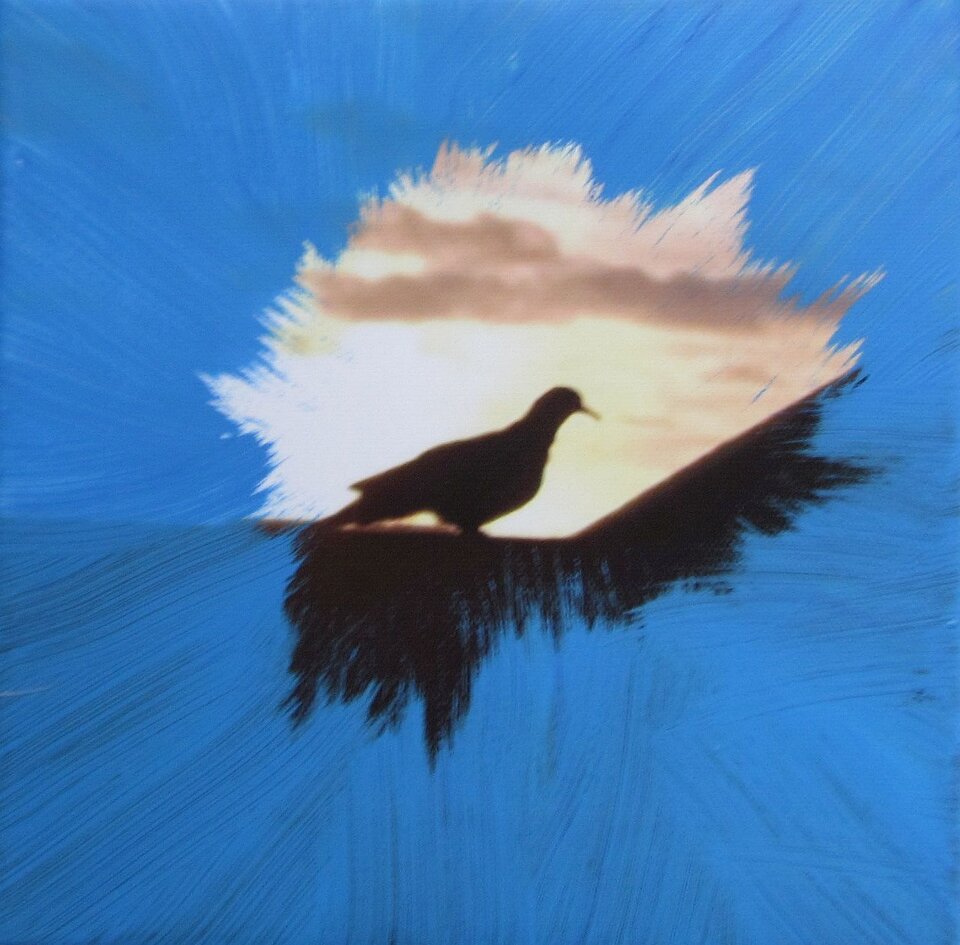 Ich kann schon fliegen!, Mischtechnik auf Leinwand, Sigrid Braun-Umbach