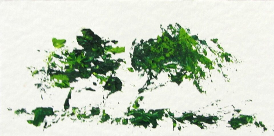 Miniatur 1, Acryl auf Papier, Sigrid Braun-Umbach