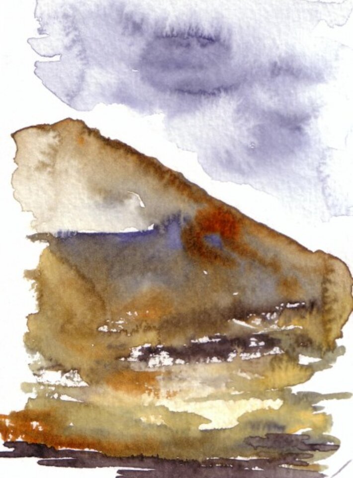 o.T., Aquarell auf Papier, Sigrid Braun-Umbach