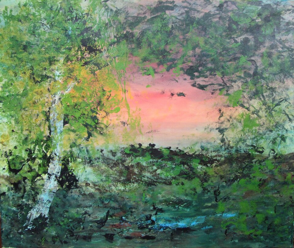 Wandlung, Acryl auf Leinwand, Sigrid Braun-Umbach