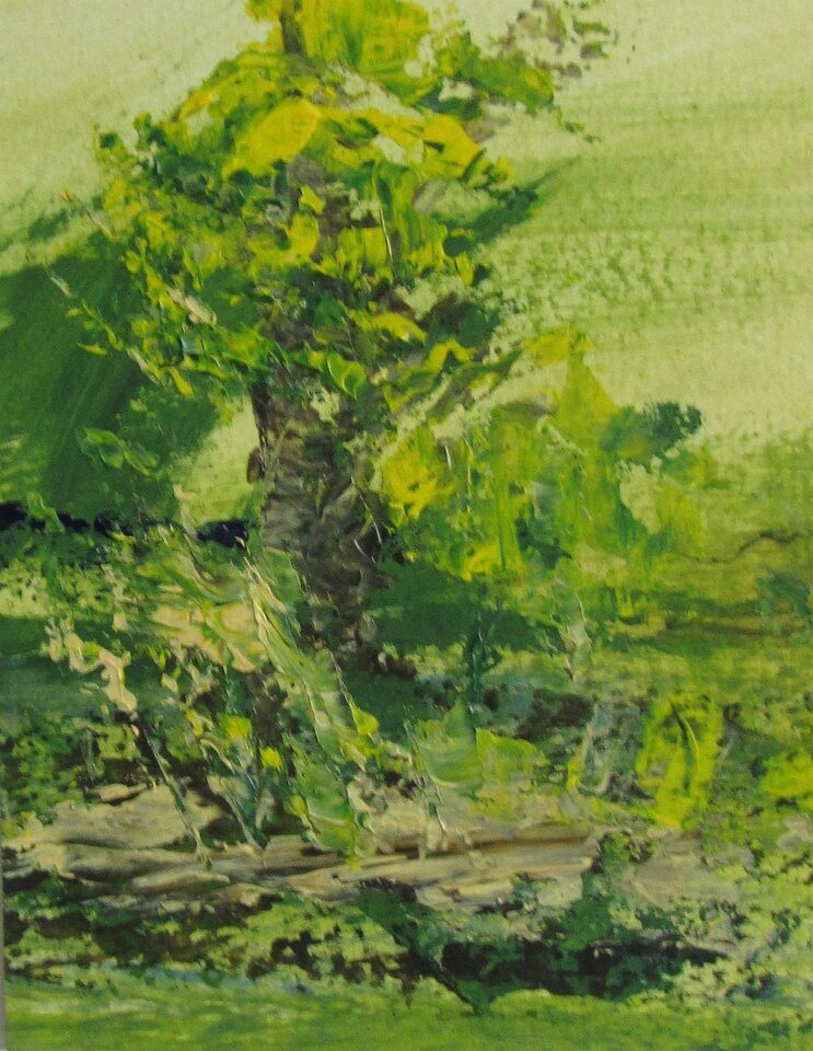 ohne Titel, Acryl auf Papier, Sigrid Braun-Umbach