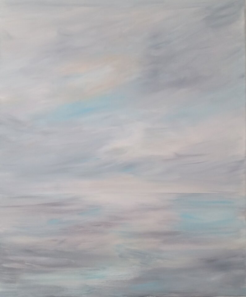 Weit weg von hier, Acryl Leinwand, Sigrid Braun-Umbach