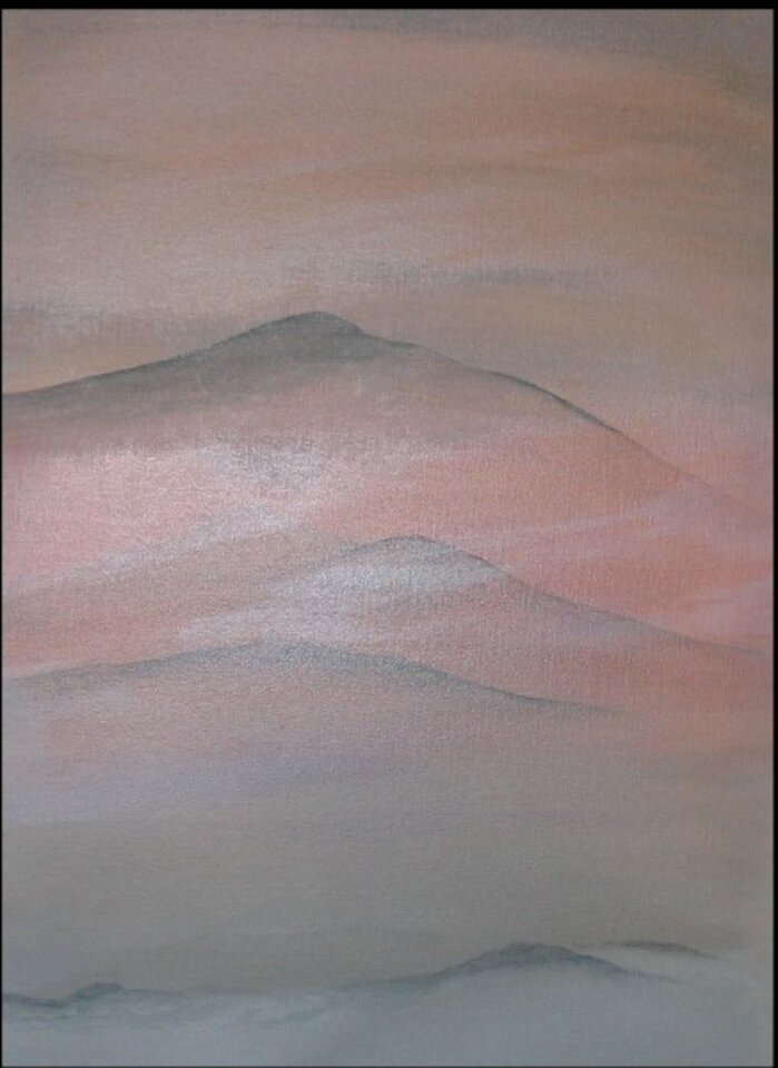 Abflug, Acryl auf Leinwand, Sigrid Braun-Umbach