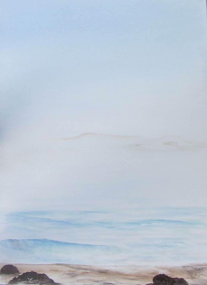Morgendunst, Acryl auf Leinwand, Sigrid Braun-Umbach