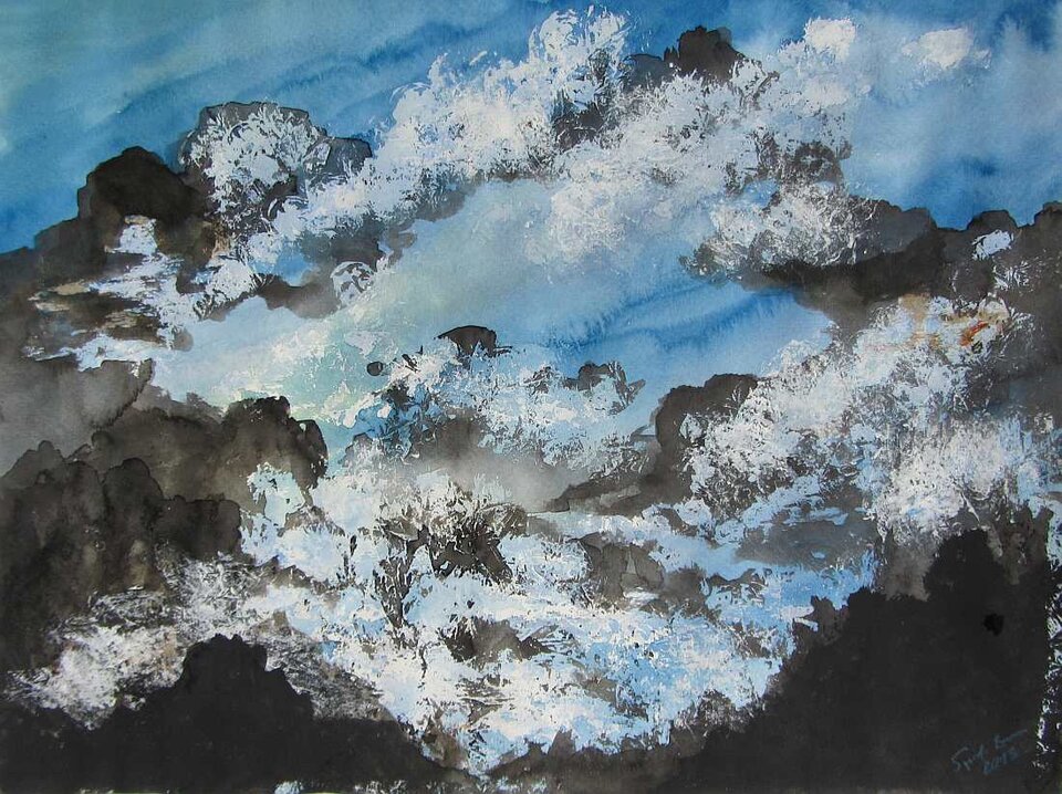 Brandung..., Sigrid Braun-Umbach