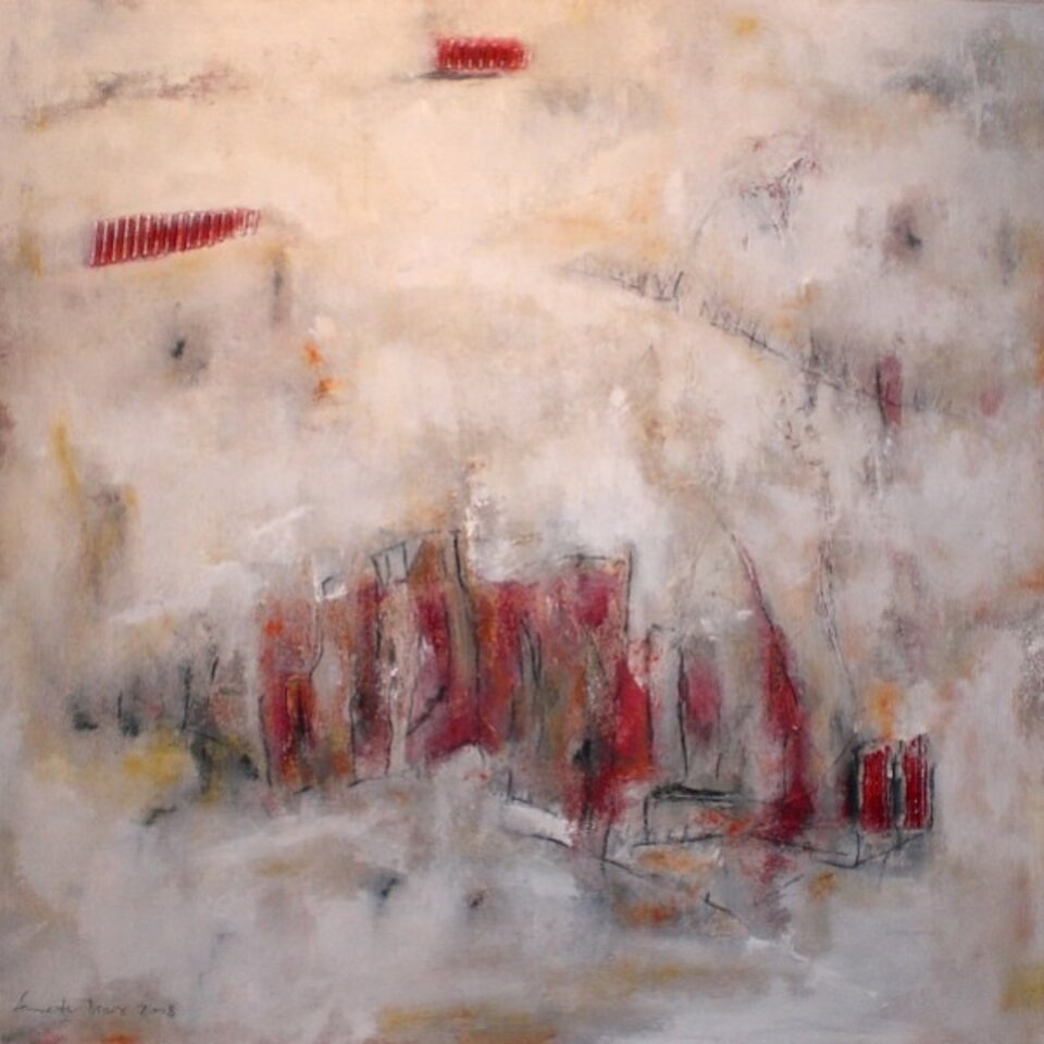 Zusammensetzung einer ungültigen Reihe, Acryl auf Leinwand, Annette  Marx