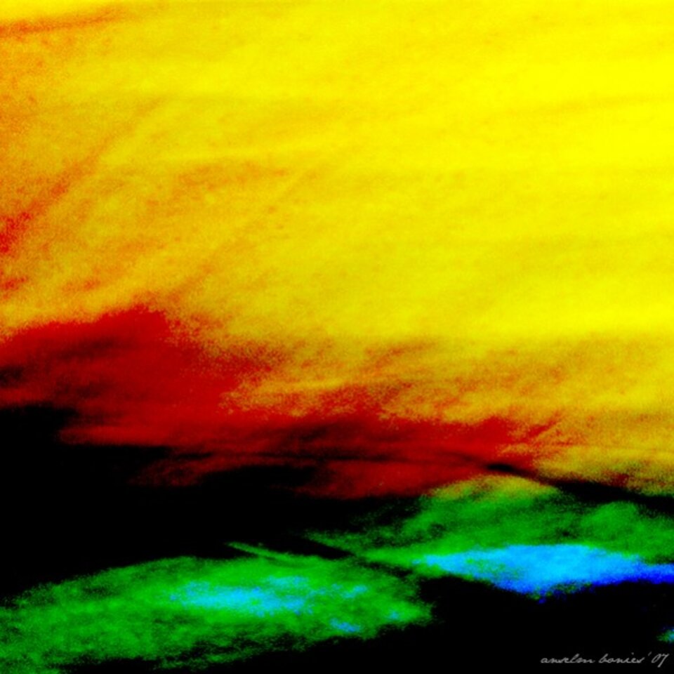4711 ohne Titel 2007, Druck auf Leinwand, Anselm Bonies