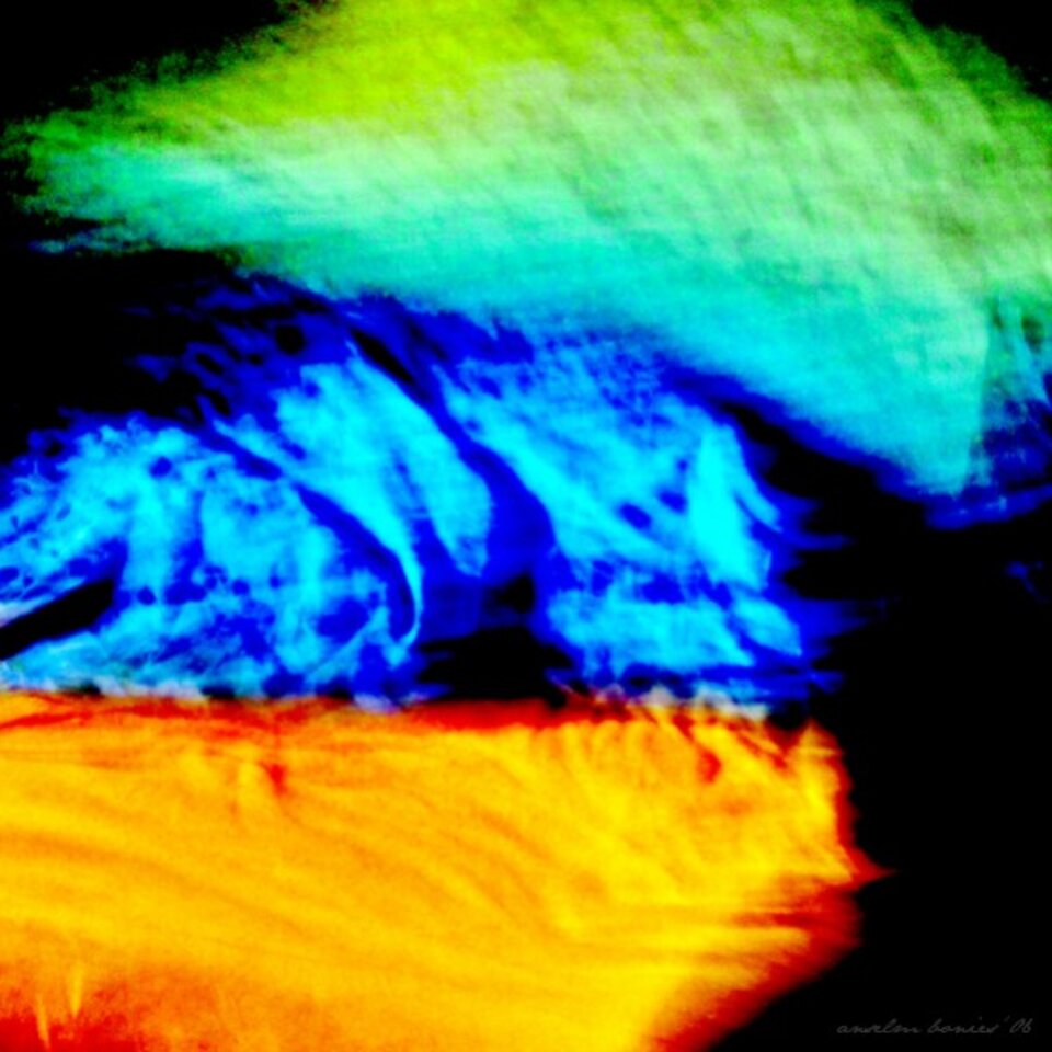 Das Auge 2006, Druck auf Leinwand, Anselm Bonies