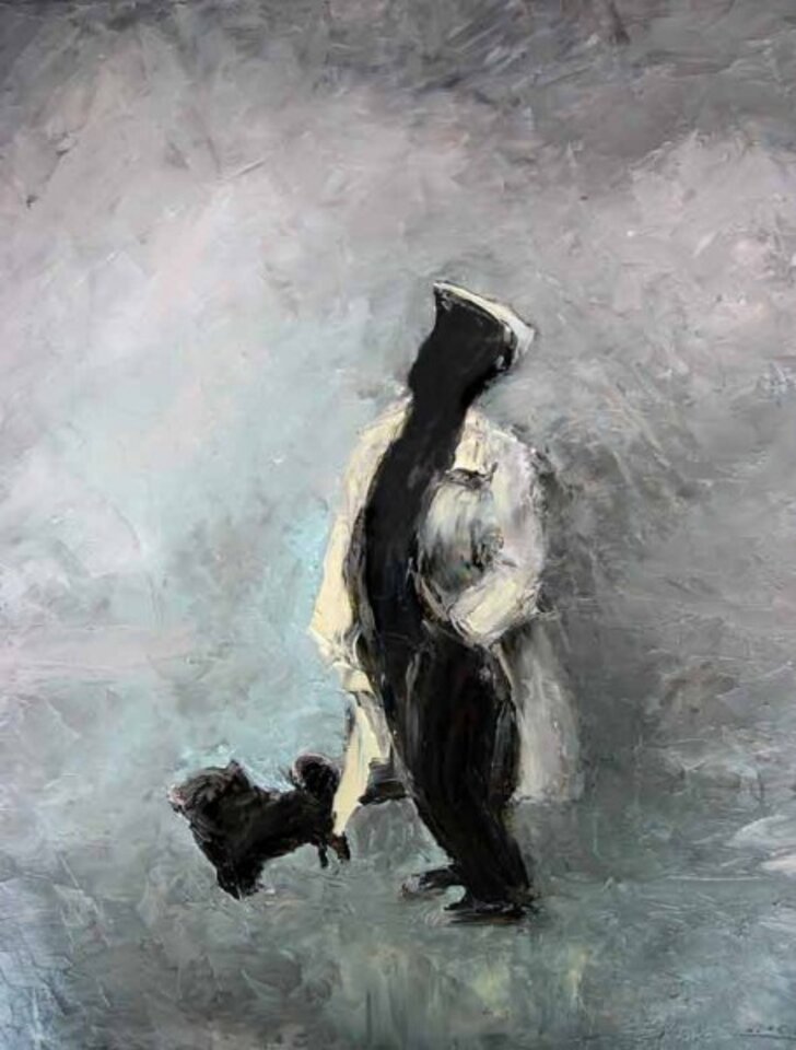 Max Ernst, Öl auf Leinwand, Slava Nikolaev