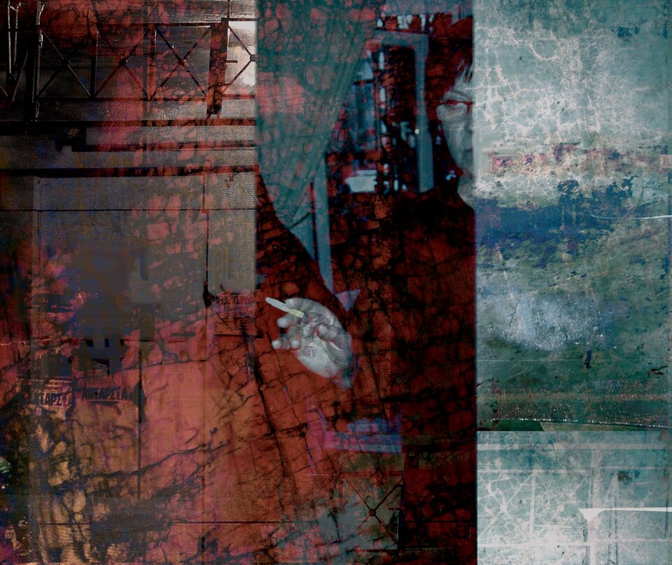 vue sur rue, Digitalkunst , Karl Dieter Schaller