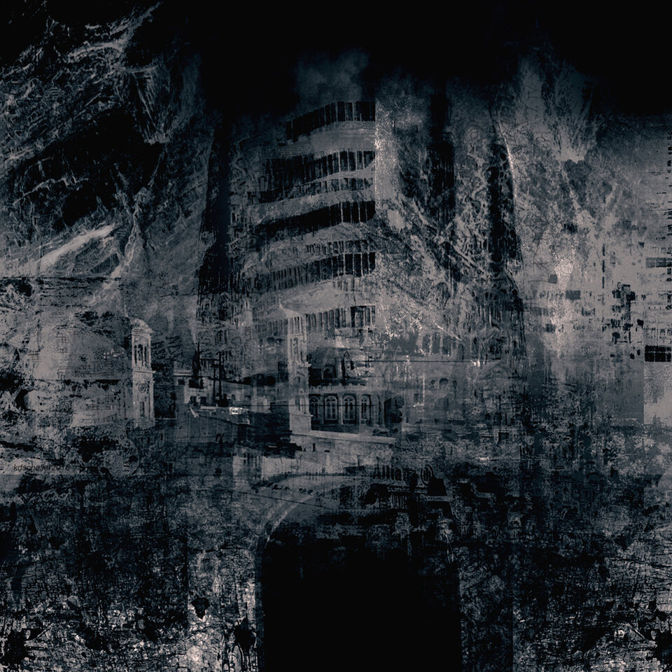stadtverfelsung, Digitalkunst , Karl Dieter Schaller