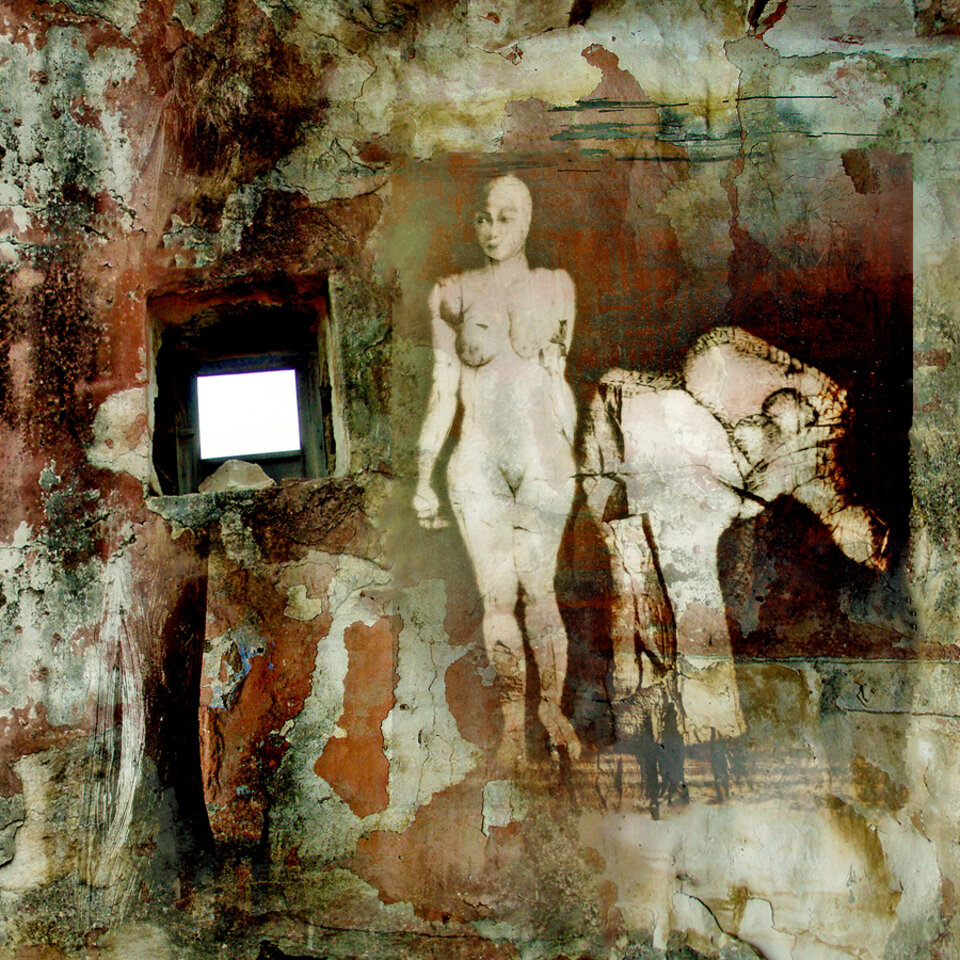 hyänen im garten 2, Digitalkunst , Karl Dieter Schaller