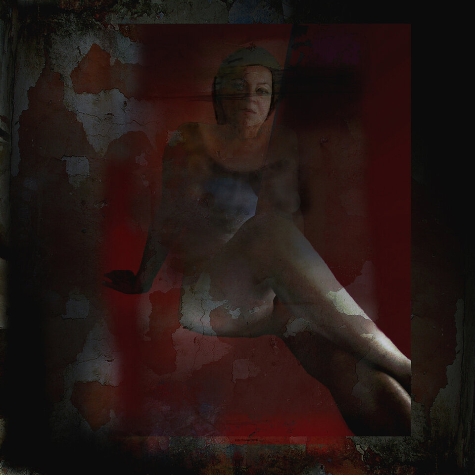 boudoir 1, Farbfotografie , Karl Dieter Schaller