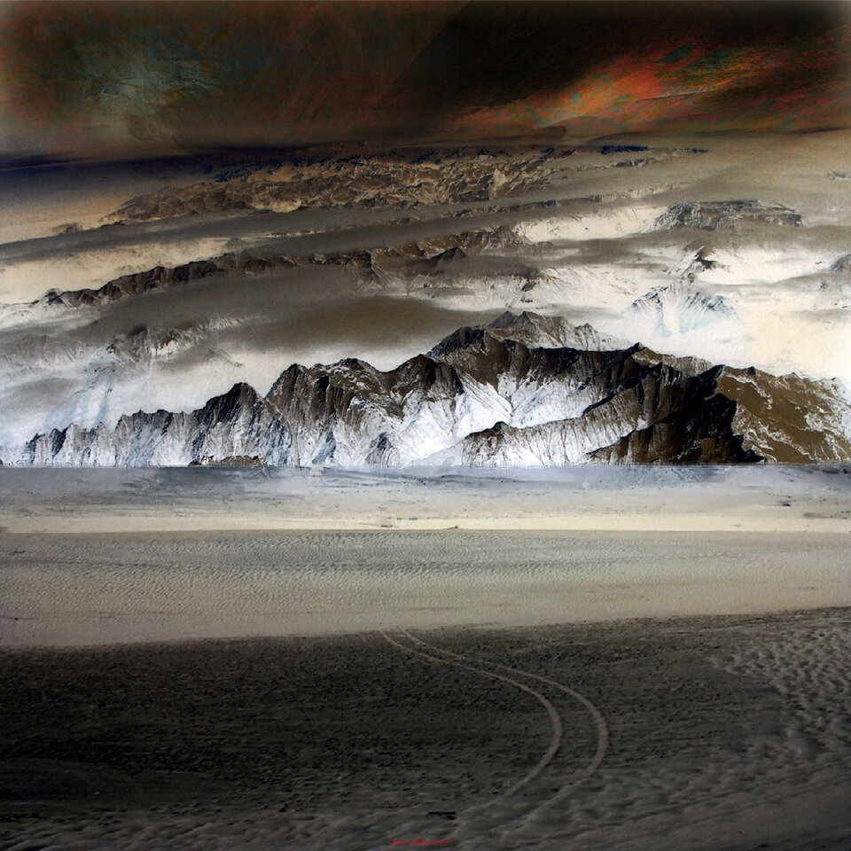 all roads lead to..... version x, variable auf Leinwand, Karl Dieter Schaller