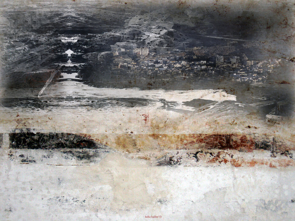 behind the wallpaper. desolation city., Karl Dieter Schaller
