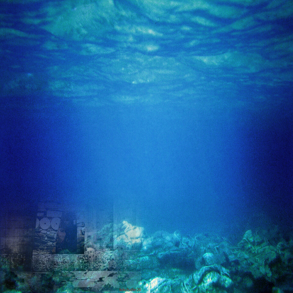 underwater tours 2097, variable canvas, Karl Dieter Schaller